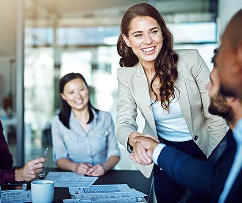 Business people in a meeting