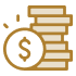 Stack of coins icon